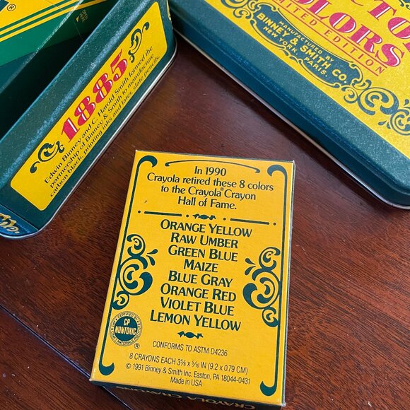 Vintage 1991 Crayola Collector's Box Set - Picture 2 of 13
